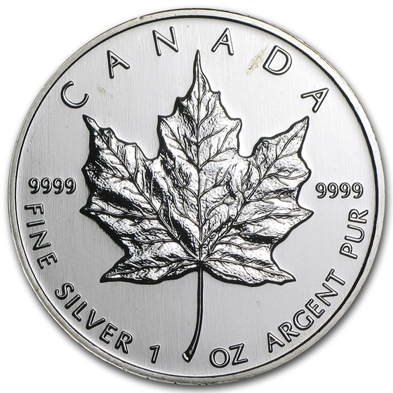 1999 Canada 1 oz Silver Maple Leaf BU 1999 Canada 1 oz Silver Maple Leaf BU